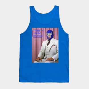 The Blue Demon oil paint Tank Top